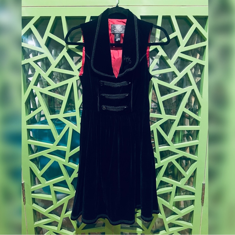 American Horror Story Hot Topic Midnight Hour Velvety Dress